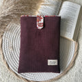 Housse de livre Marie - Format broché Hiona Créations